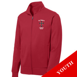 YST241 - S234E001 - EMB - Youth Full Zip Jacket