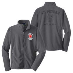 F217 - S234E002 - EMB - Fleece Jacket with Laser Etch Back