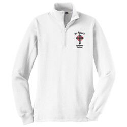 LST253 - S234E001 - EMB - Ladies 1/4 Zip Pullover
